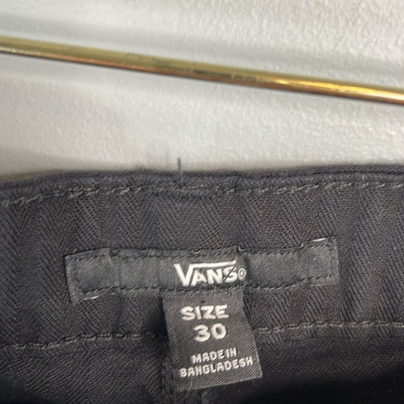 Vans NWT Union Relaxed Carpenter Pants Black Utility Wide Leg High Waist Size 30 - Picture 9 of 12